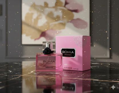 Roma Woman Eau de Parfum – 100ml | Graceful Floral Elegance for the Modern Woman