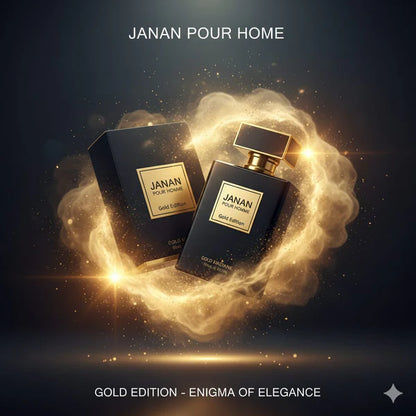 Janan Pour Homme Gold Edition – 100ml | The Essence of Timeless Luxury for Men