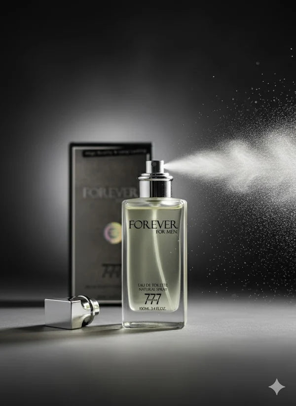 Forever 777 Eau de Toilette for Men – Long Lasting & Refreshing Fragrance | Bold Perfume Spray for Confident Men