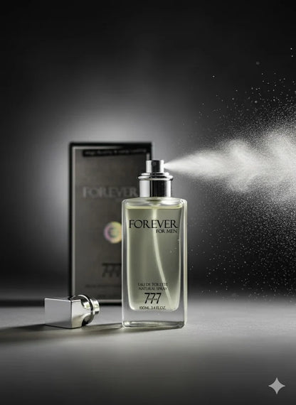 Forever 777 Eau de Toilette for Men – Long Lasting & Refreshing Fragrance | Bold Perfume Spray for Confident Men
