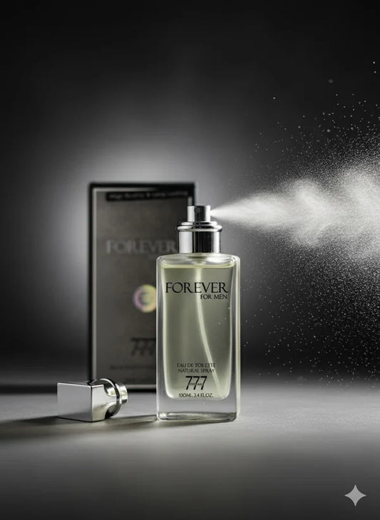 Forever 777 Eau de Toilette for Men – Long Lasting & Refreshing Fragrance | Bold Perfume Spray for Confident Men