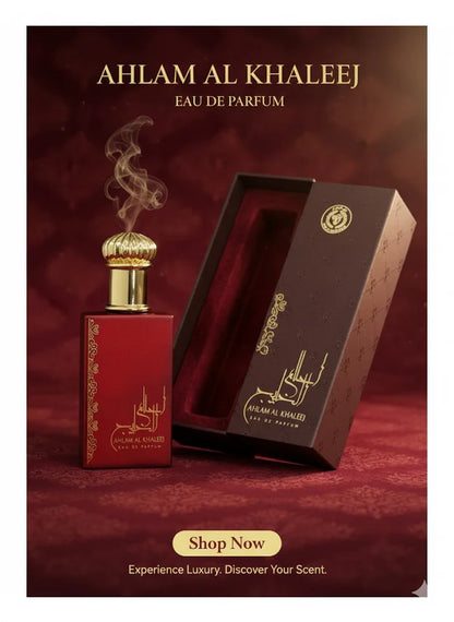 Ahlam Al Khaleej Eau De Parfum – Long Lasting Arabic Luxury Fragrance for Men & Women