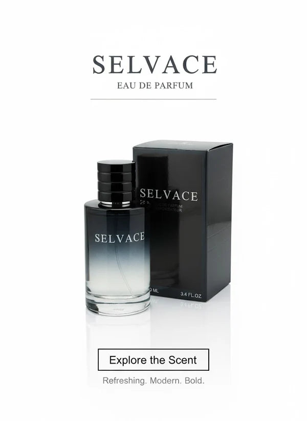 Selvace Eau de Parfum for Men – 100ml | Bold, Refreshing & Long-Lasting Fragrance | Modern Perfume for Confident Men